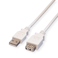  Value USB 2.0 Cable, A - A, M/F, 3 m 