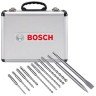 Bosch GBH 180-LI Akumulatorski čekić + set dodataka od 11 delova, 2x4.0 Ah 