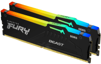Kingston Fury Beast RGB DIMM DDR5 64GB (2x32GB kit) 5600MT/s, KF556C40BBAK2-64
