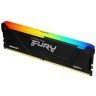 Kingston FURY Beast RGB Black XMP DIMM DDR4 16GB 3200MT/s, KF432C16BB12A/16 