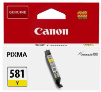 Canon CLI-581Y Ink Cartridge Original Yellow 