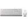 A4 TECH F1010 FSTYLER USB US tastatura + USB miš White