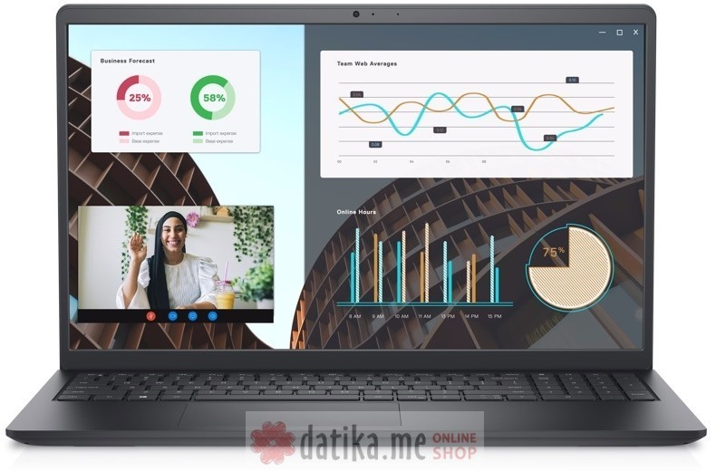 Dell Vostro 3530 210-BGLW-003 Intel Core i5-1334U/16GB/512GB SSD/Intel Iris Xe/15.6" 1920x1080 120Hz