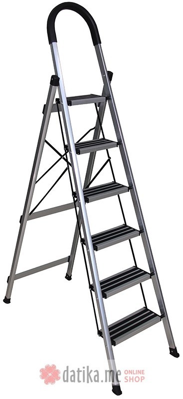 Bormann BHL7036 Merdevine aluminijumske 5+1 stepenika 188cm 