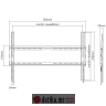 SBOX PLB-2264F-2 WALL MOUNT 37"-80"