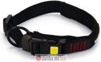 Beeztees OGRLICA ZA PSE PARINCA CRNA 40-45 cm x 20 mm