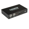 ROLINE KVM Switch, 2-Port HDMI KVM Switch, USB