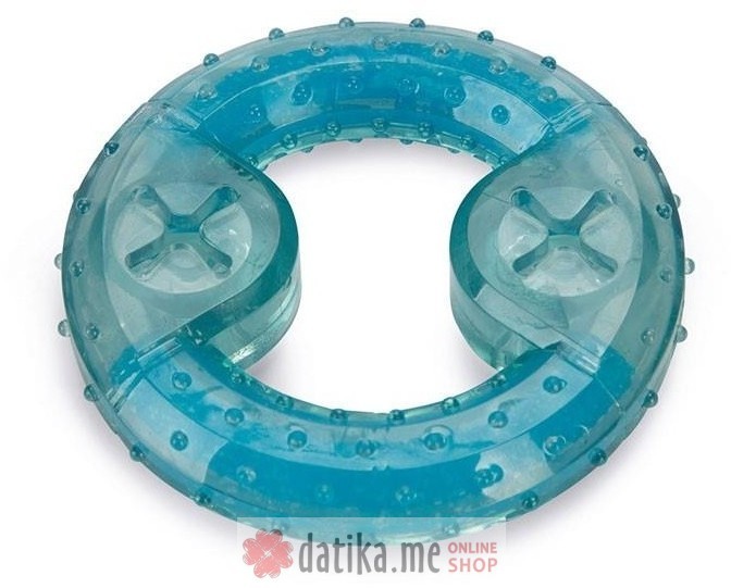 Beeztees IGRACKA ZA STENAD GUMENI KRUG COOL GREEN 10CM