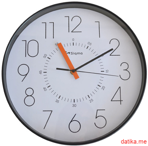 Sigma Zidni sat 30cm (mrlje)​ BT-10246-W 