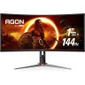 AOC CU34G2X/BK 34" WQHD (3440 × 1440) VA 144Hz 1ms UltraWide 21:9 Curved Gaming Monitor