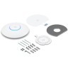 UBIQUITI UniFi U6+ Compact WiFi6 Access Point with 300+ client capacity, PoE, 9W, GbE RJ45 port (U6 PLUS)