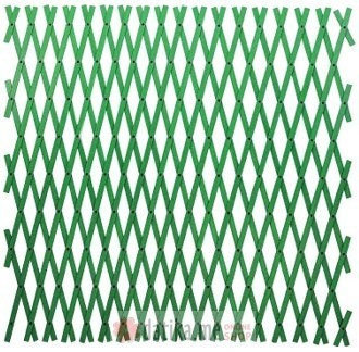 PAPILLON Paravan plast. 17x5x150mm zeleni 3x1m