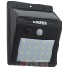 MAURER Lampa sa solarnim panelom i senzorom pokreta 200Lu/IP65 