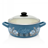 Metalac plitka šerpa BLUE COOKING DELIGHT 24 cm/5.3 lit
