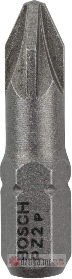 BOSCH Bit nastavci za odvijac PZ2 krstasti 1/4" 25mm 100kom