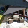 ModernHome Solarno trouglasto jedro 4x4x4m Gray 