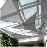 ModernHome Solarno trouglasto jedro 4x4x4m Gray 