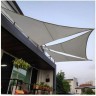 ModernHome Solarno trouglasto jedro 4x4x4m Gray 