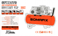 Somafix SFX8579 ​Kompresor uljni 10Bar 2,2KW 200L/min 100L 