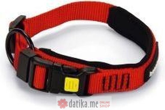 Beeztees OGRLICA ZA PSE PARINCA CRVENA 30-35 cm x 20 mm
