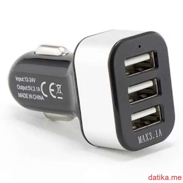Sbox CC-331/3 ports - 3.1A black