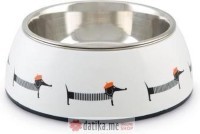 Beeztees POSUDA ZA PSE WHITE - 18 x 6 cm - 350 ml