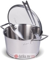LAMART LT1274 šerpa sa poklopcem 18 cm