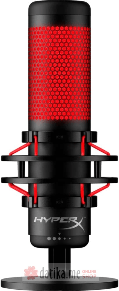 HyperX QuadCast - USB Microphone (Black-Red) в Черногории