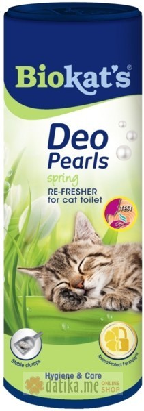 Biokat's Deo Pearls Spring, 700G Osvježivač Posipa Za Mačke в Черногории