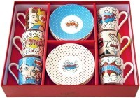 EASY LIFE SET SOLJA ZA KAFU 6/1 100ml POP ART