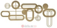 INART ZIDNA DEKORACIJA METAL WALL DECO GOLDEN 100Χ7Χ48cm
