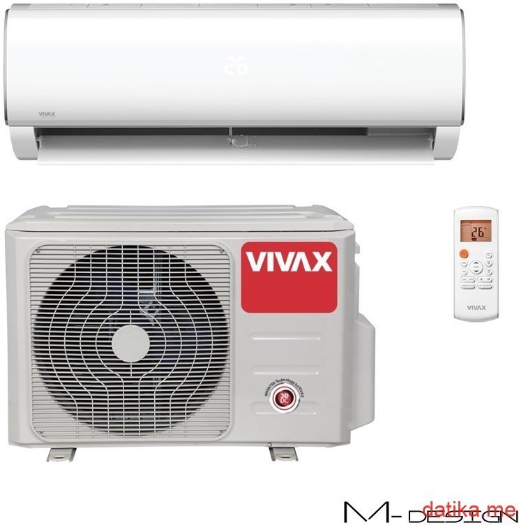 Vivax M dizajn serija ACP-12CH35AEMI inverter klima uređaj, 12000BTU, Wi-Fi ready, Podgorica Crna Gora