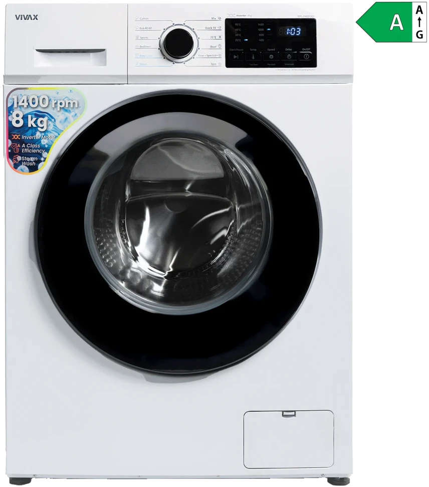VIVAX HOME WFL-140812CI veš mašina 8kg/1400okr
