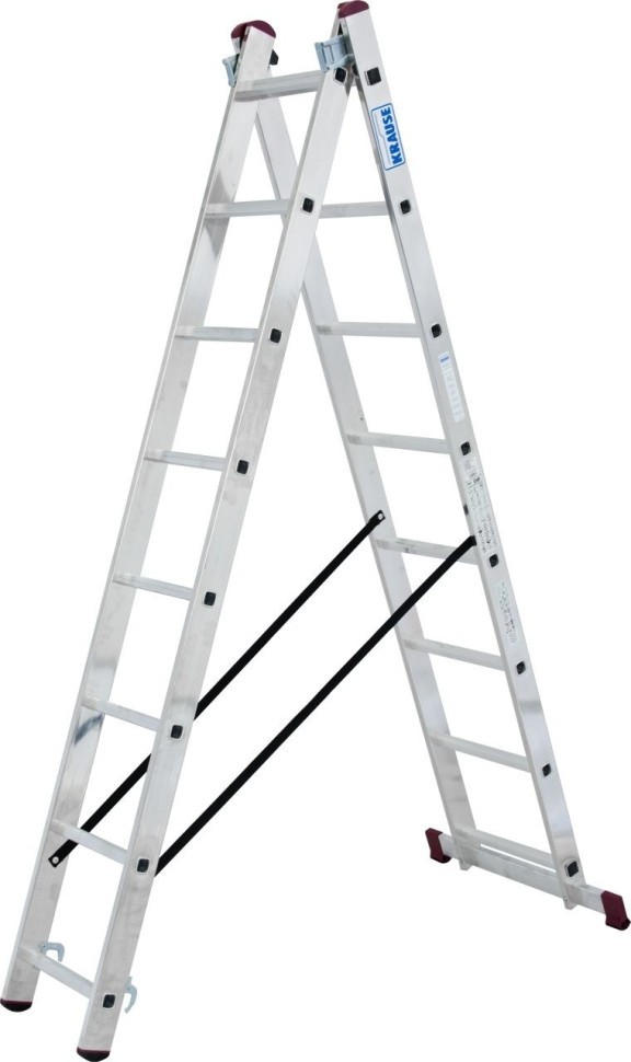 KRAUSE Aluminijumske ljestve dvodjelne 2x8 gazišta 3.9m Corda
