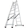 KRAUSE Aluminijumske ljestve dvodjelne 2x8 gazišta 3.9m Corda