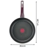 Tefal RESIST INTENSE Tiganj 28 CM