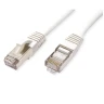 VALUE S/FTP Patch Cord Cat.6 (Class E), halogen-free, white, 0.5 m