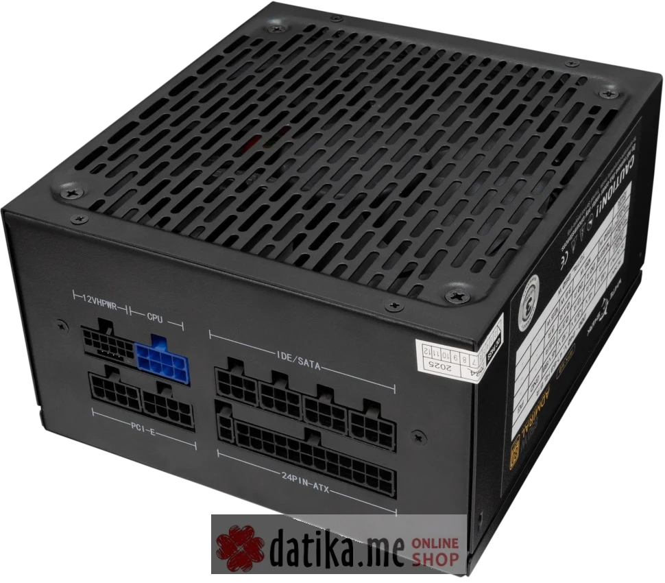 White Shark ADMIRAL 850W 80+ GOLD Full Modular в Черногории