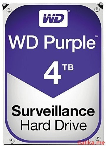 WD Purple Surveillance HDD 4TB 3.5" SATA III, WD40PURZ in Podgorica Montenegro