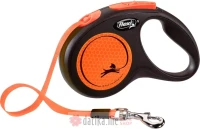 Flexi Povodac New Neon Small Tape 5M Orange