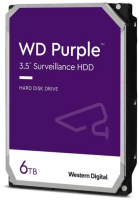 WD 6TB 3.5" SATA III 64MB IntelliPower Purple, WD63PURZ 
