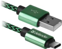 Defender USB09-03T PRO USB cable (Green)