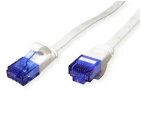 VALUE UTP Patch Cord, Cat.6A (Class EA), extra-flat, white, 3 m