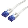 VALUE UTP Patch Cord, Cat.6A (Class EA), extra-flat, white, 3 m