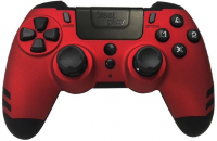 Steelplay Metaltech Wireless Controller Ruby Red (PS4,3,PC)