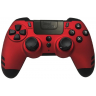 Steelplay Metaltech Wireless Controller Ruby Red (PS4,3,PC) 