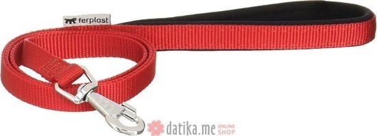 Ferplast DAYTONA G 15/120 LEAD RED-povodac 