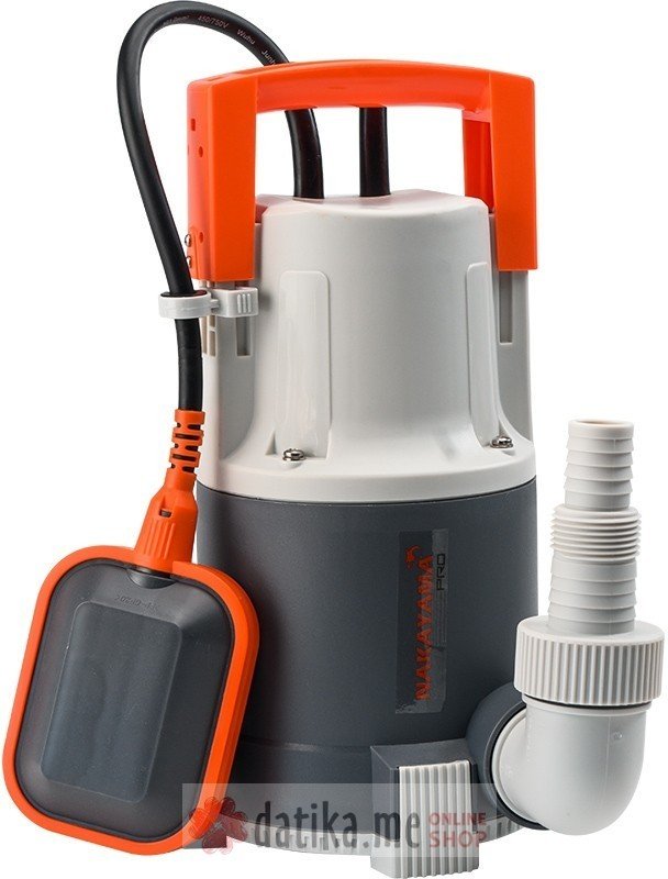 Nakayama NP1020 Pumpa potopna za cistu vodu 8,5m 208L/min 750W 