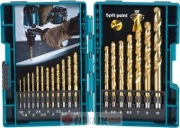 Makita D-67527 HSS-TiN burgija za metal 19kom