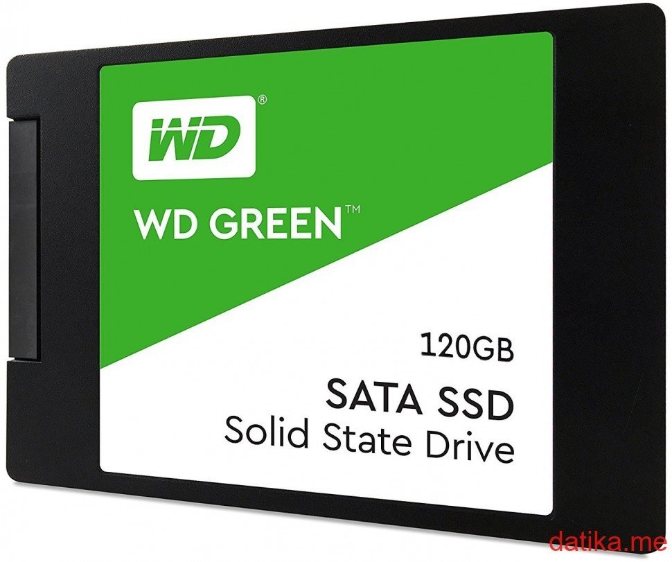 WD Green SSD 120GB 2.5" SATA III, WDS120G2G0A в Черногории